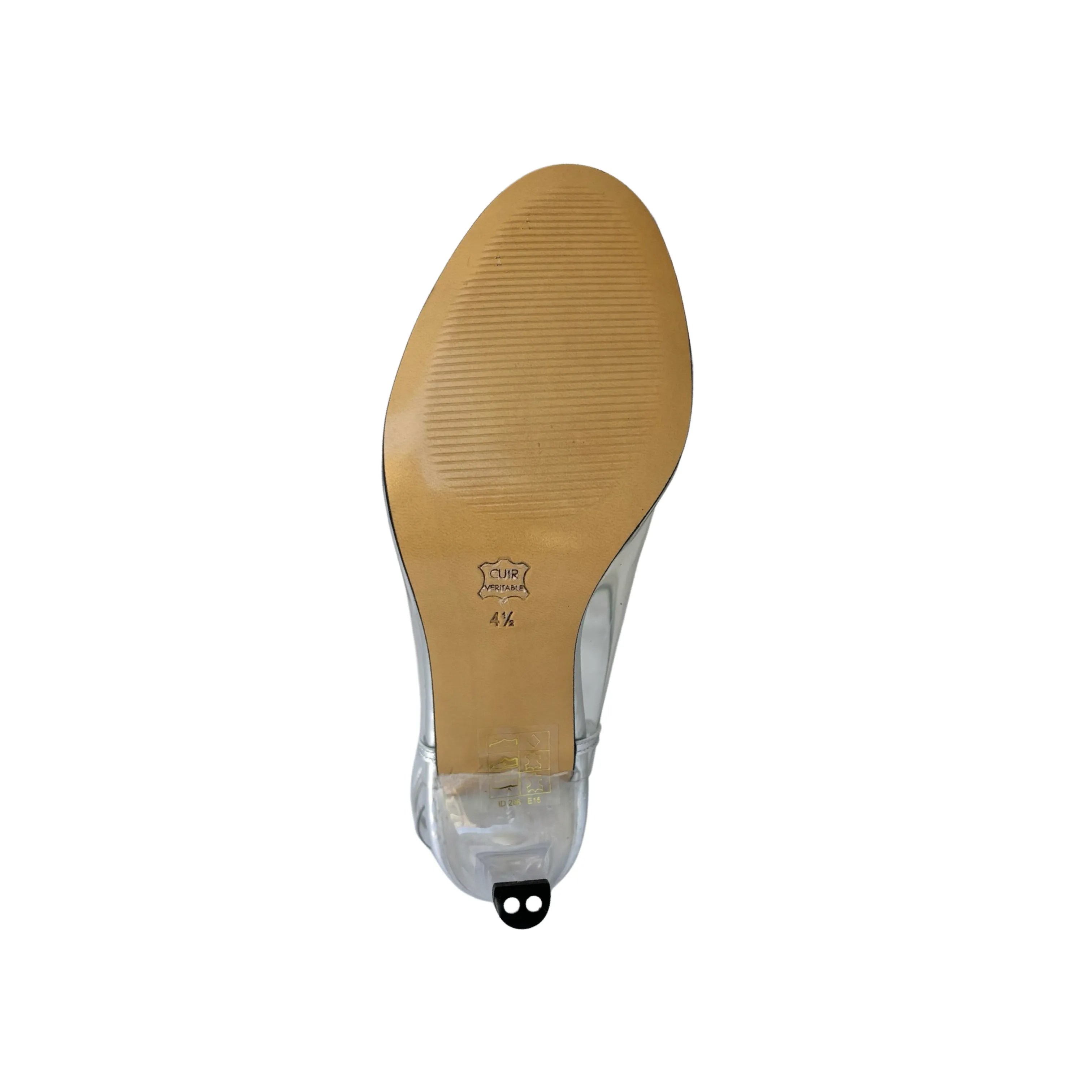 Muri Gold/Lucite Sling Back