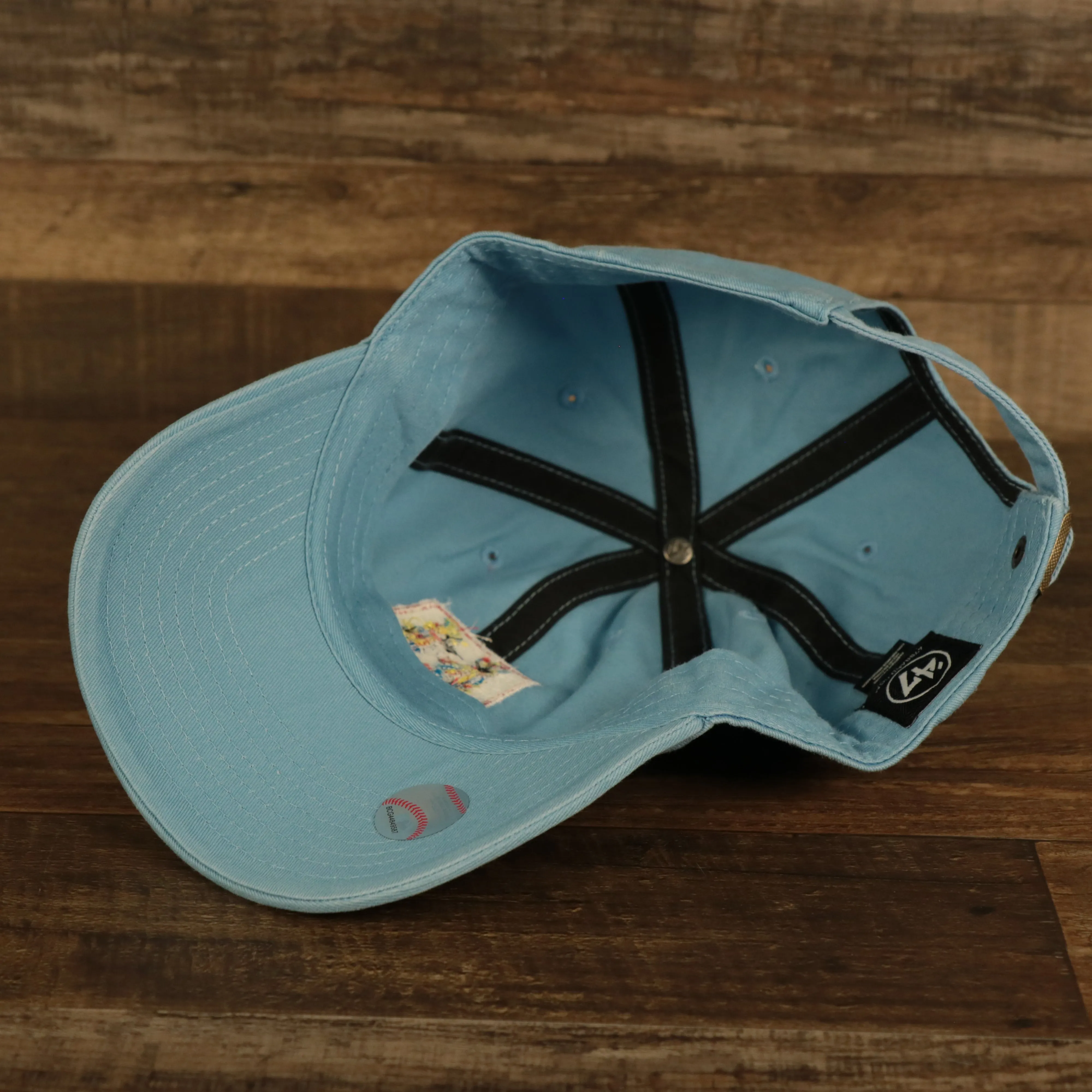 Philadelphia Phillies 1970 Quaker Logo Powder Blue Adjustable Dad Hat | Phil + Phyllis