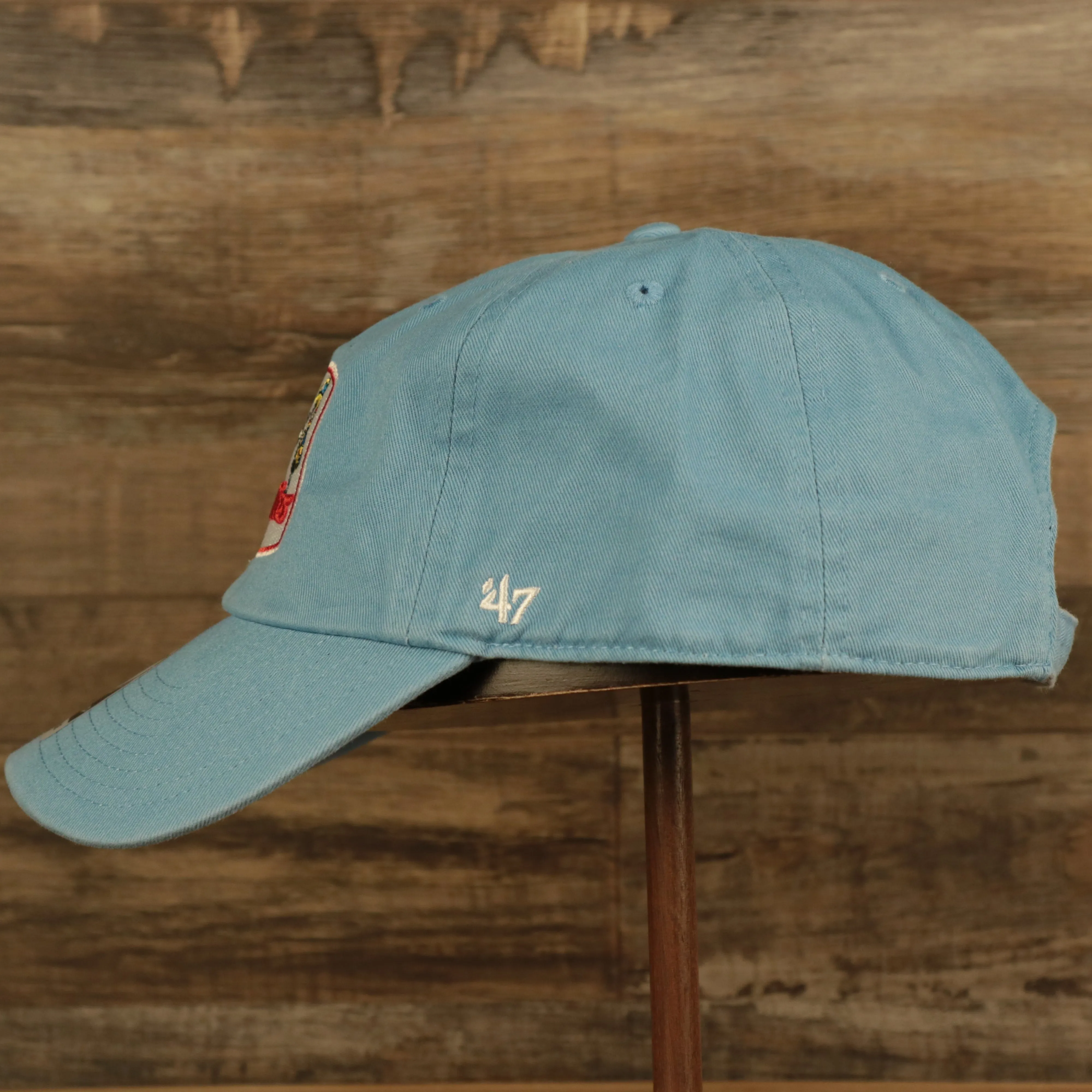 Philadelphia Phillies 1970 Quaker Logo Powder Blue Adjustable Dad Hat | Phil + Phyllis