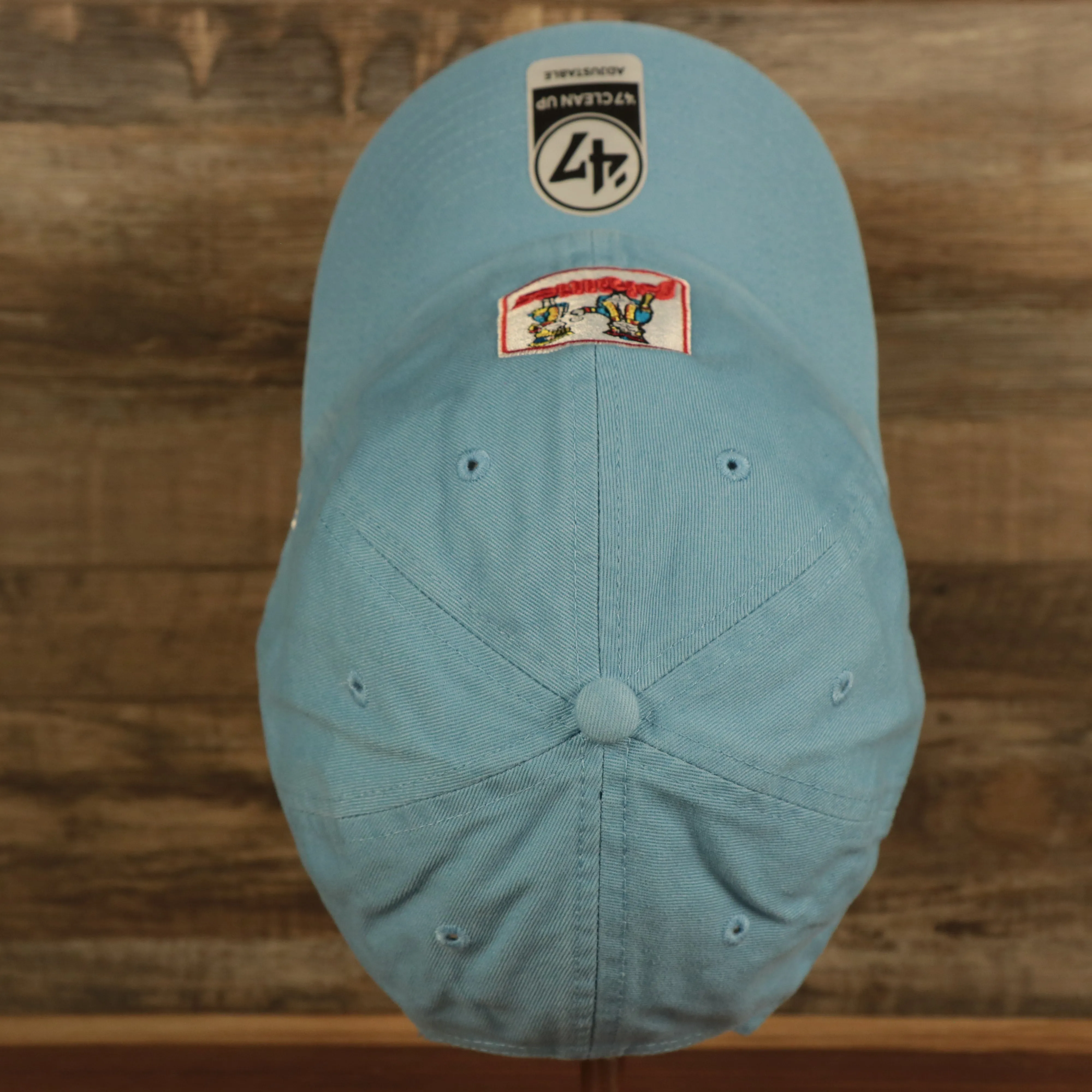 Philadelphia Phillies 1970 Quaker Logo Powder Blue Adjustable Dad Hat | Phil + Phyllis