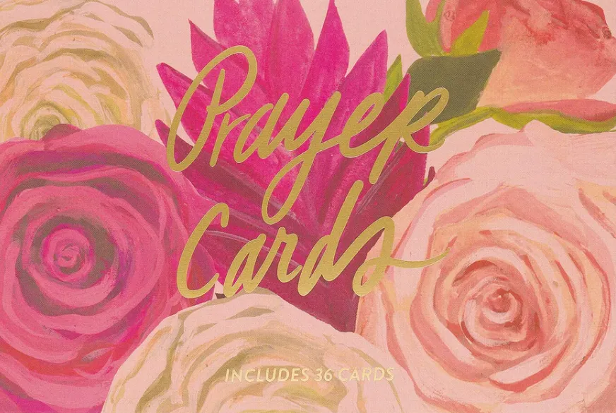 Prayer Cards, Floral