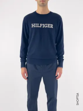 Pullover monotype relaxed fit - Tommy Hilfiger