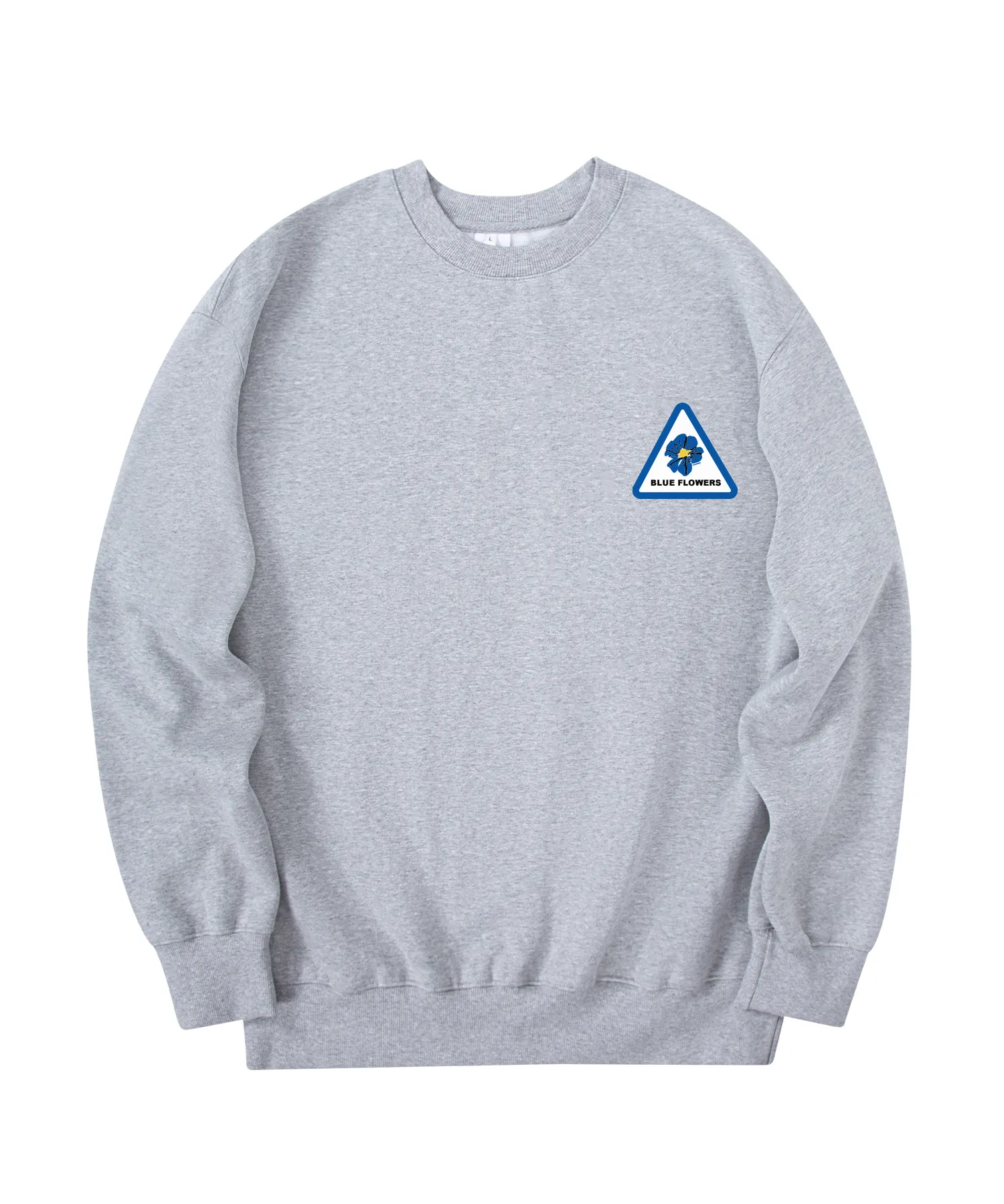 RADINEO  |[RADINEO]★ TRIANGLE FLOWER SWEAT