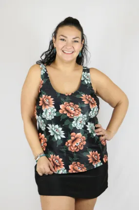 *RESTOCK* Floral Cove Top (Curvy Only)