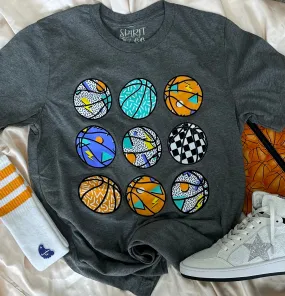 Retro Basketball Tee