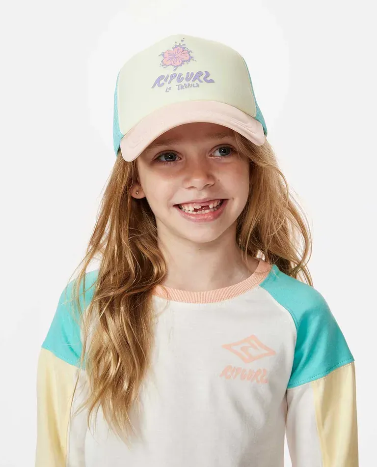 Ripcurl Cord La Tropica Long Sleeve Tee - Girls