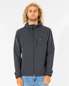 Ripcurl Elite Anti-Series Zip Through Jacket - Black Heather