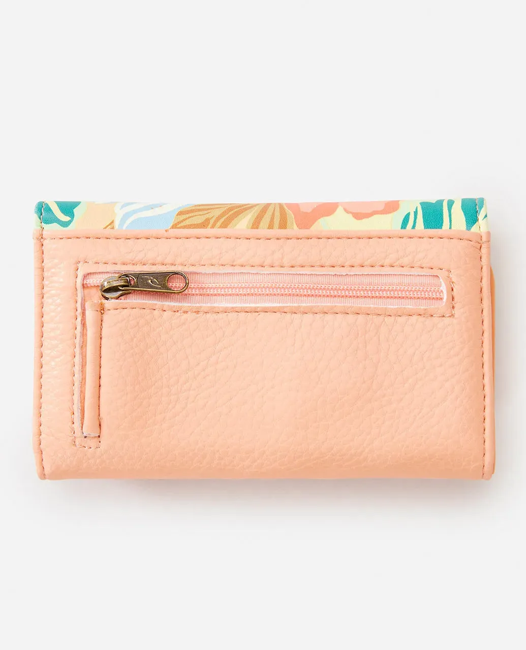 RIPCURL MIXED FLORAL MID WALLET - LIGHT ORANGE