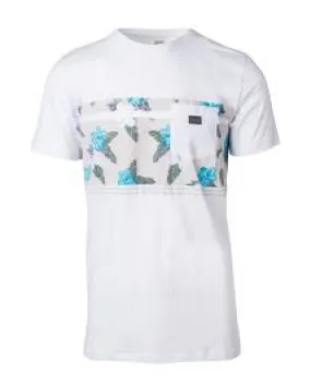 Ripcurl Retro Block Mens T Shirt - Optical White