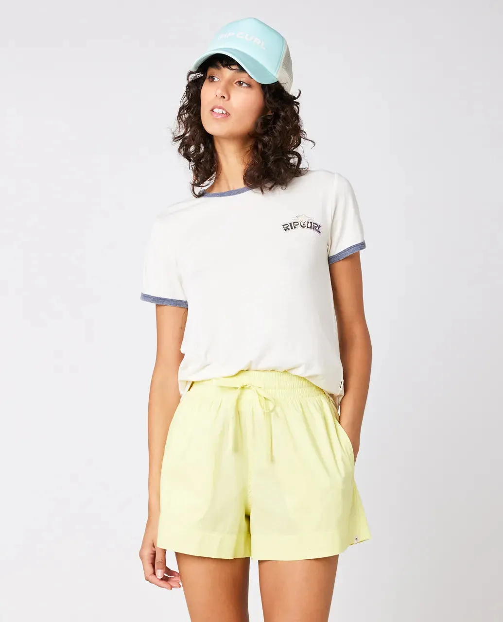 RIPCURL RINGER NEON SHORT SLEEVE TEE