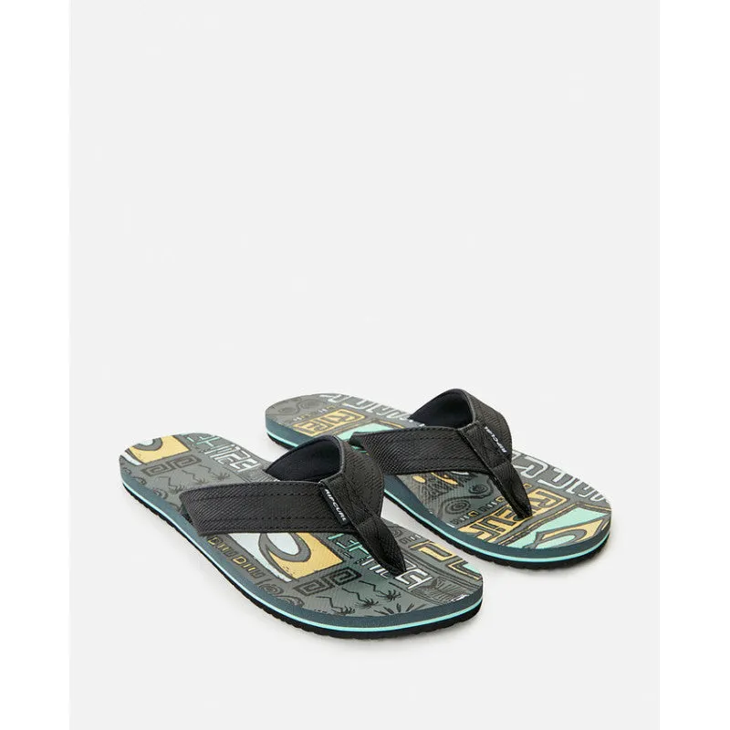 Ripcurl Ripper Open Toe in grey