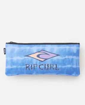 Ripcurl Small Pencil Case - Blue/Orange