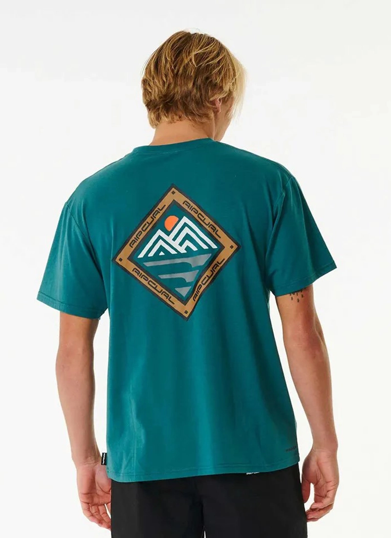 RipCurl Vaporcool Journeys Peak Tee