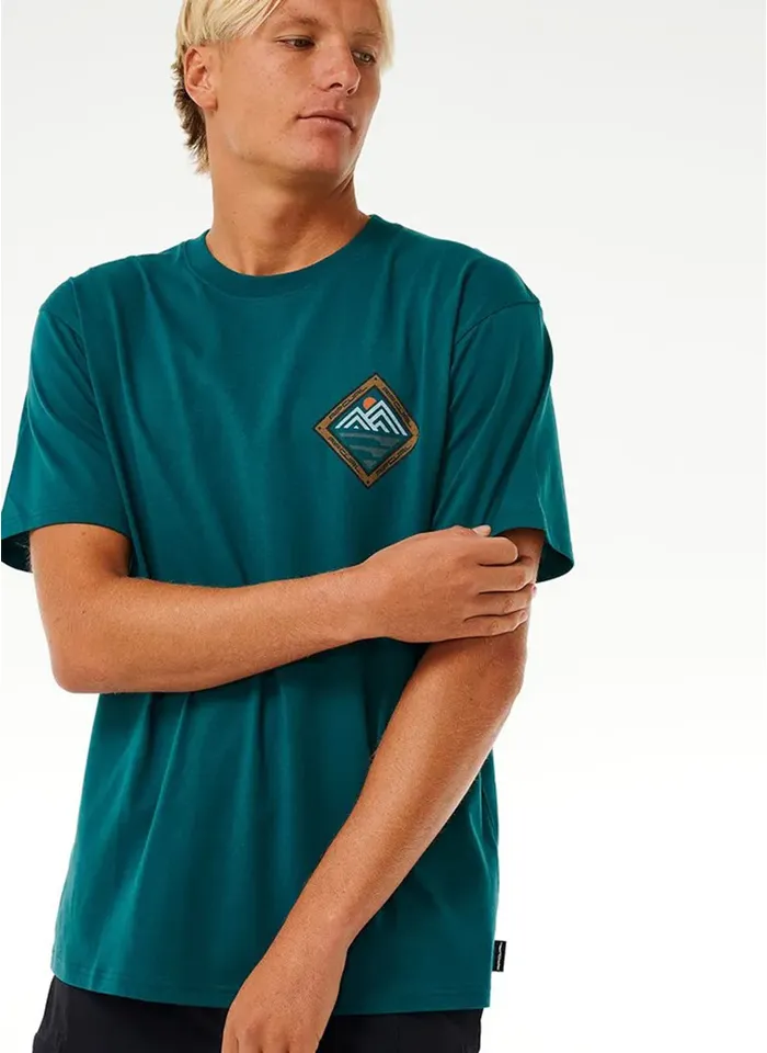 RipCurl Vaporcool Journeys Peak Tee