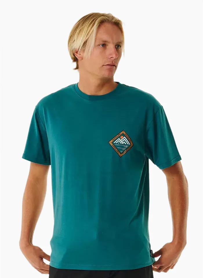 RipCurl Vaporcool Journeys Peak Tee