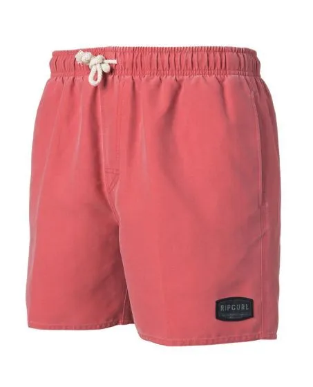 Ripcurl Volley Solid 16" Mens Board Short - Red