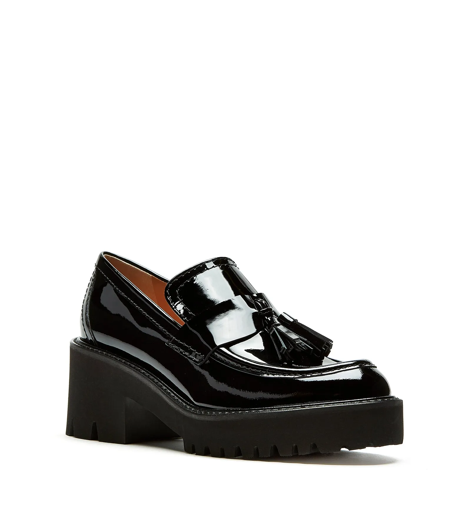 ROAMTASSLE PATENT LEATHER LOAFER