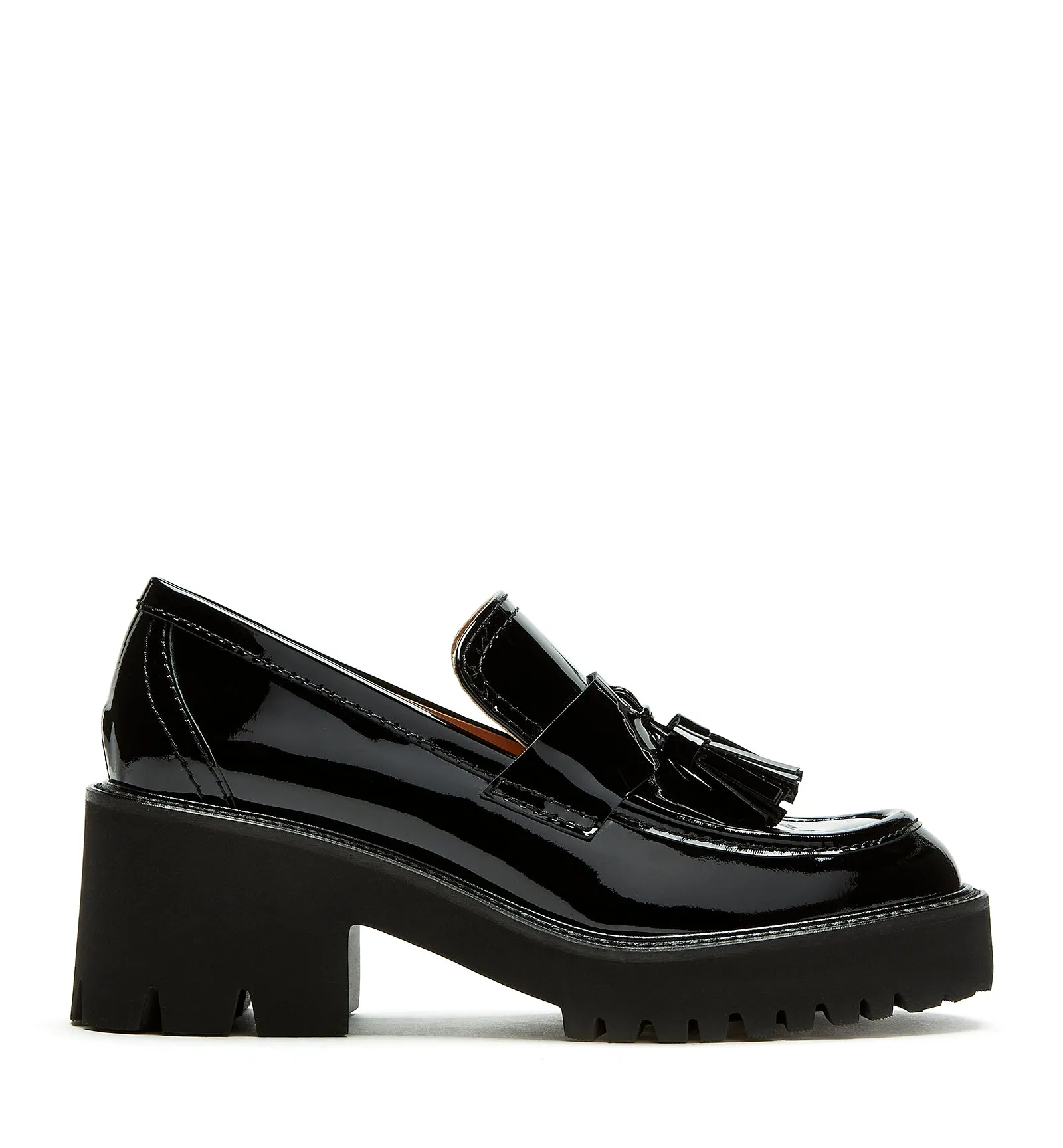 ROAMTASSLE PATENT LEATHER LOAFER