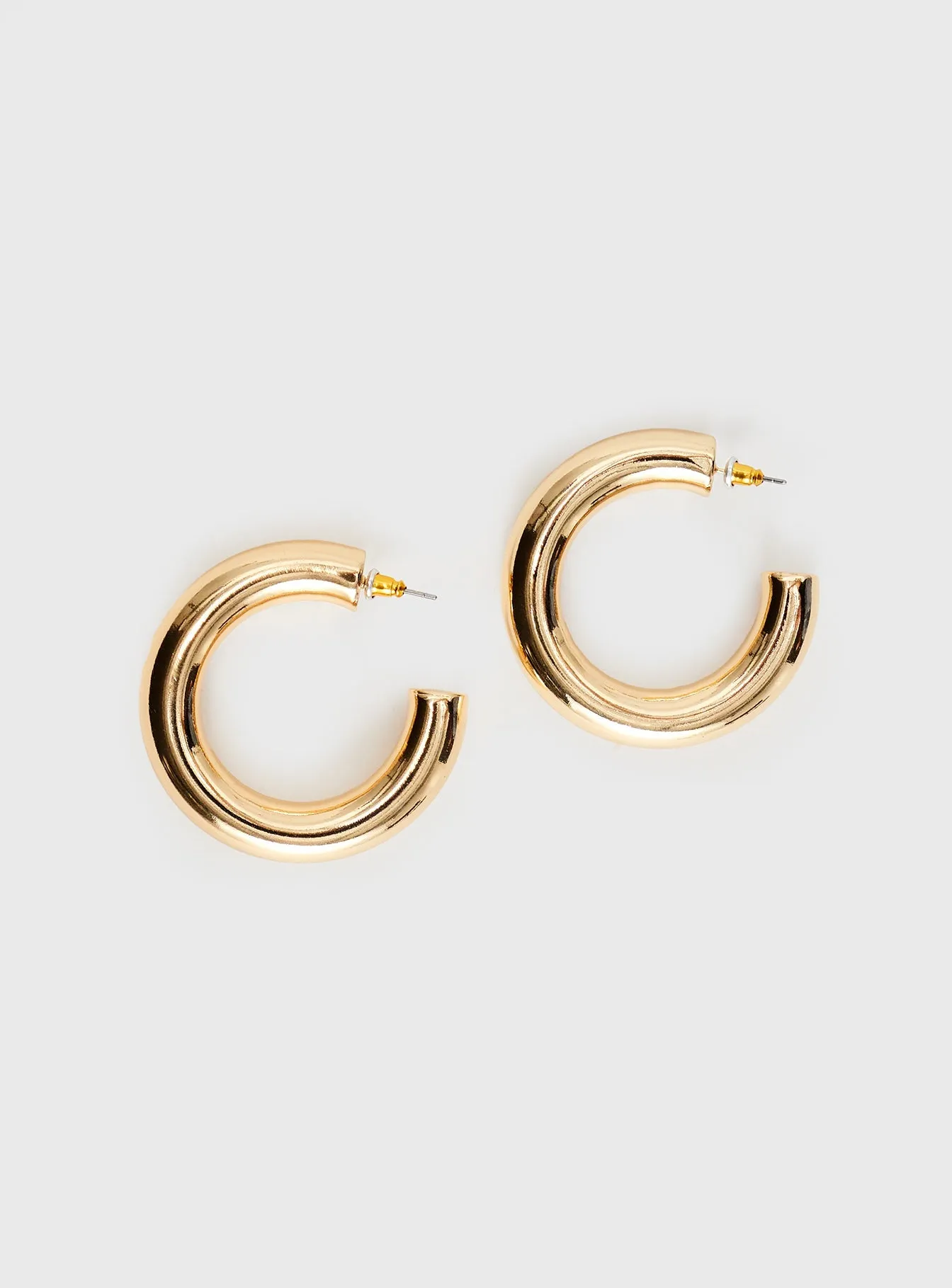 Samwell Chunky Earrings Gold