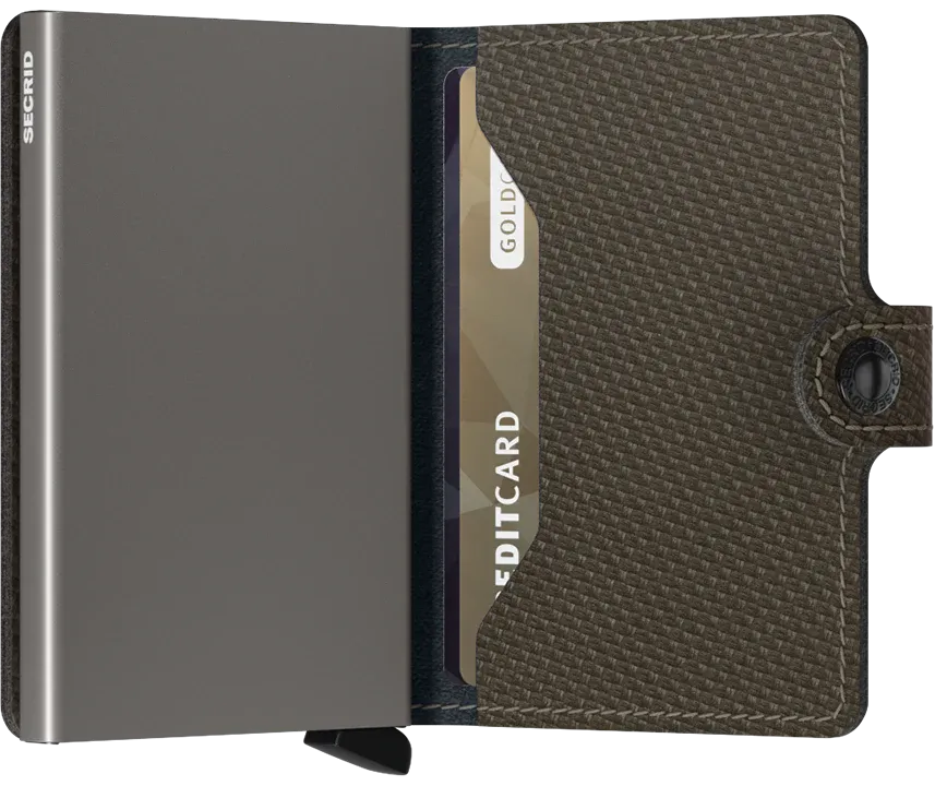 Secrid Miniwallet Carbon - (three colors)