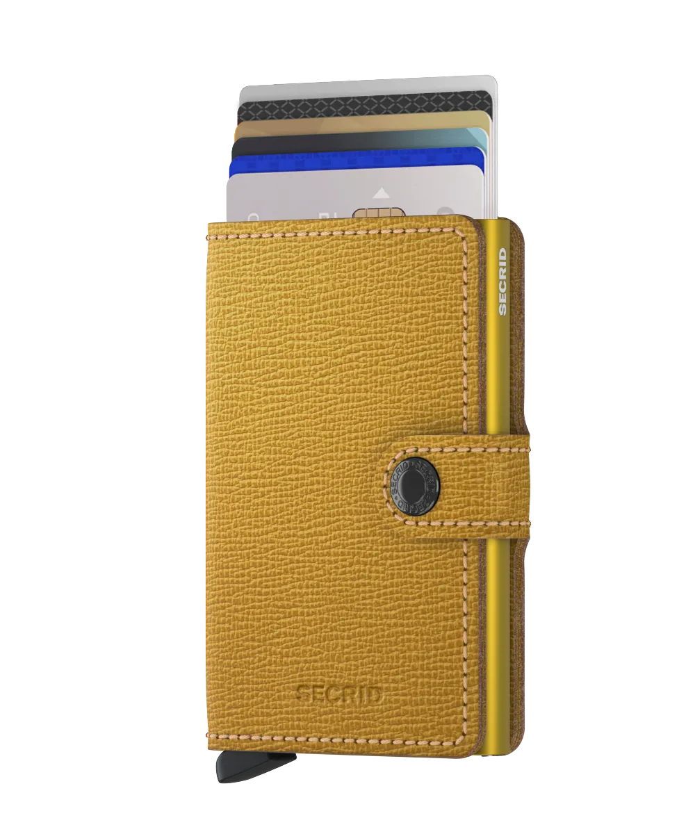 Secrid Miniwallet Crisple Ochre