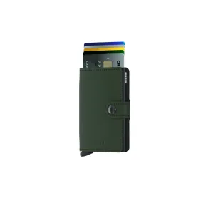 Secrid Miniwallet Matte Green-Black