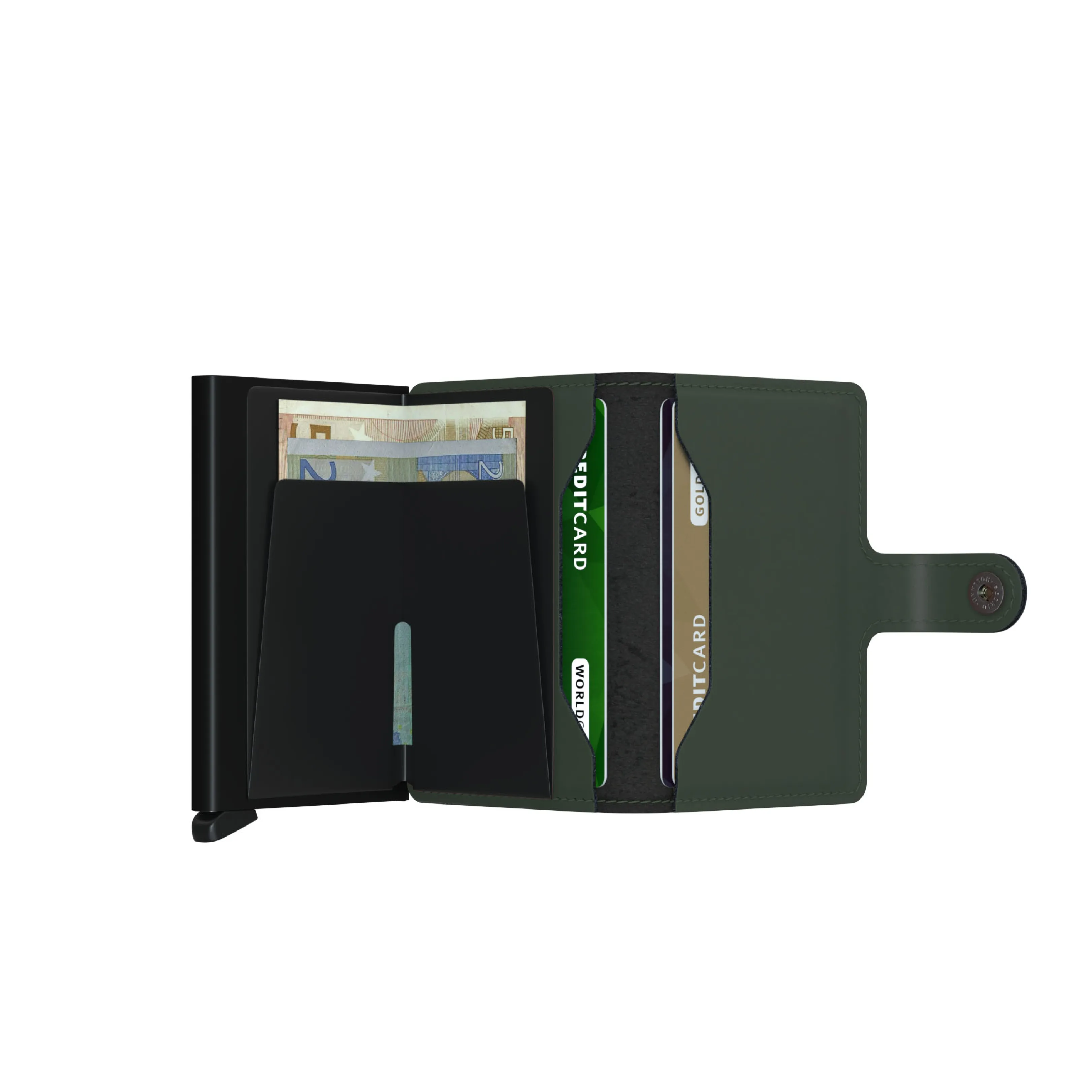 Secrid Miniwallet Matte Green-Black