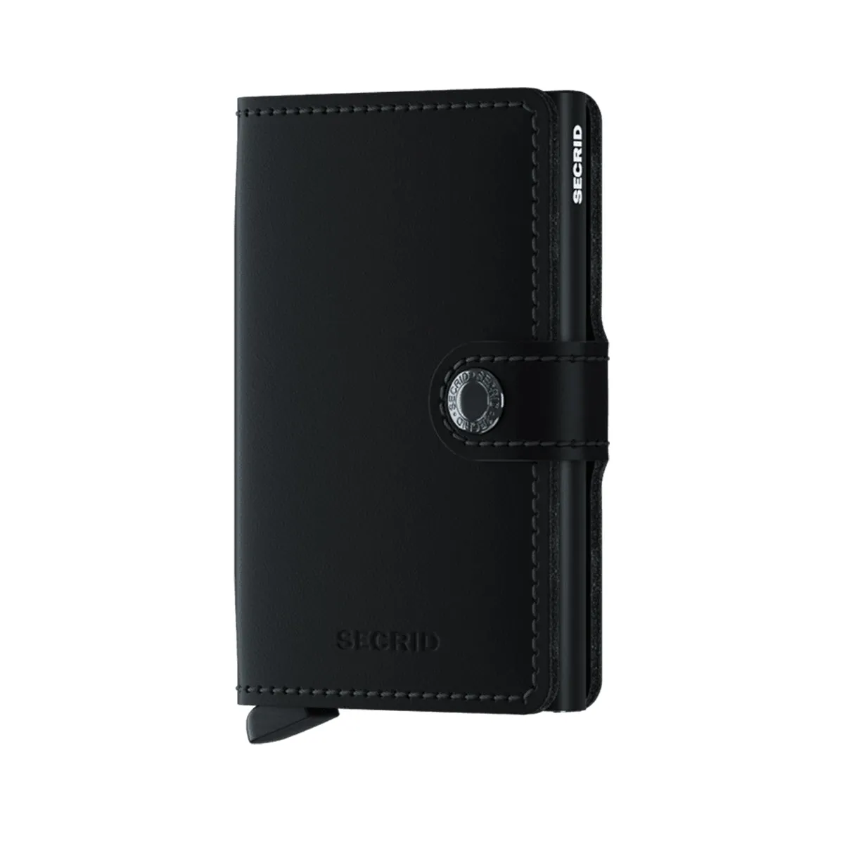 Secrid - Miniwallet Matte RFID Black - MM-BLACK - BLACK