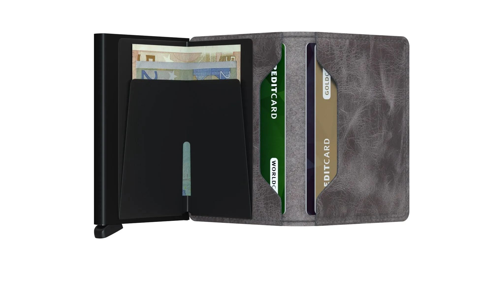 Secrid Slimwallet Vintage Grey-Black