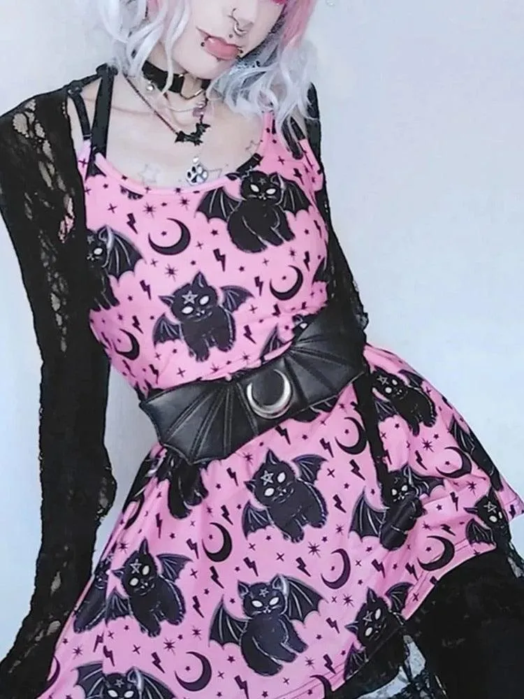 Sexy Sling Gothic Elegant Gothic Dress