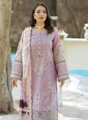 Subah-E-Roshan By Serene Premium Luxury Embroidered Lawn 3 Piece Unstitched Suit ASL-67 KHAWAB