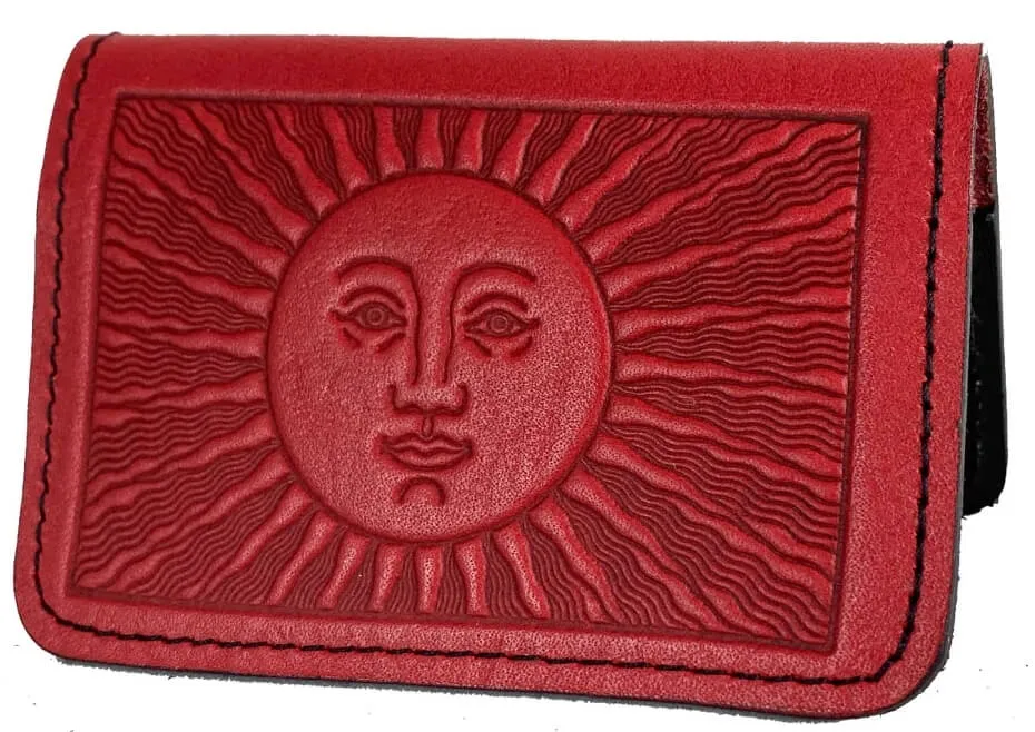 Sun Leather Card Holder