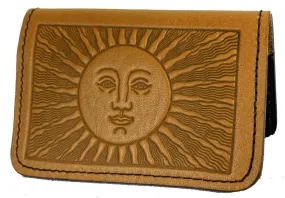 Sun Leather Card Holder