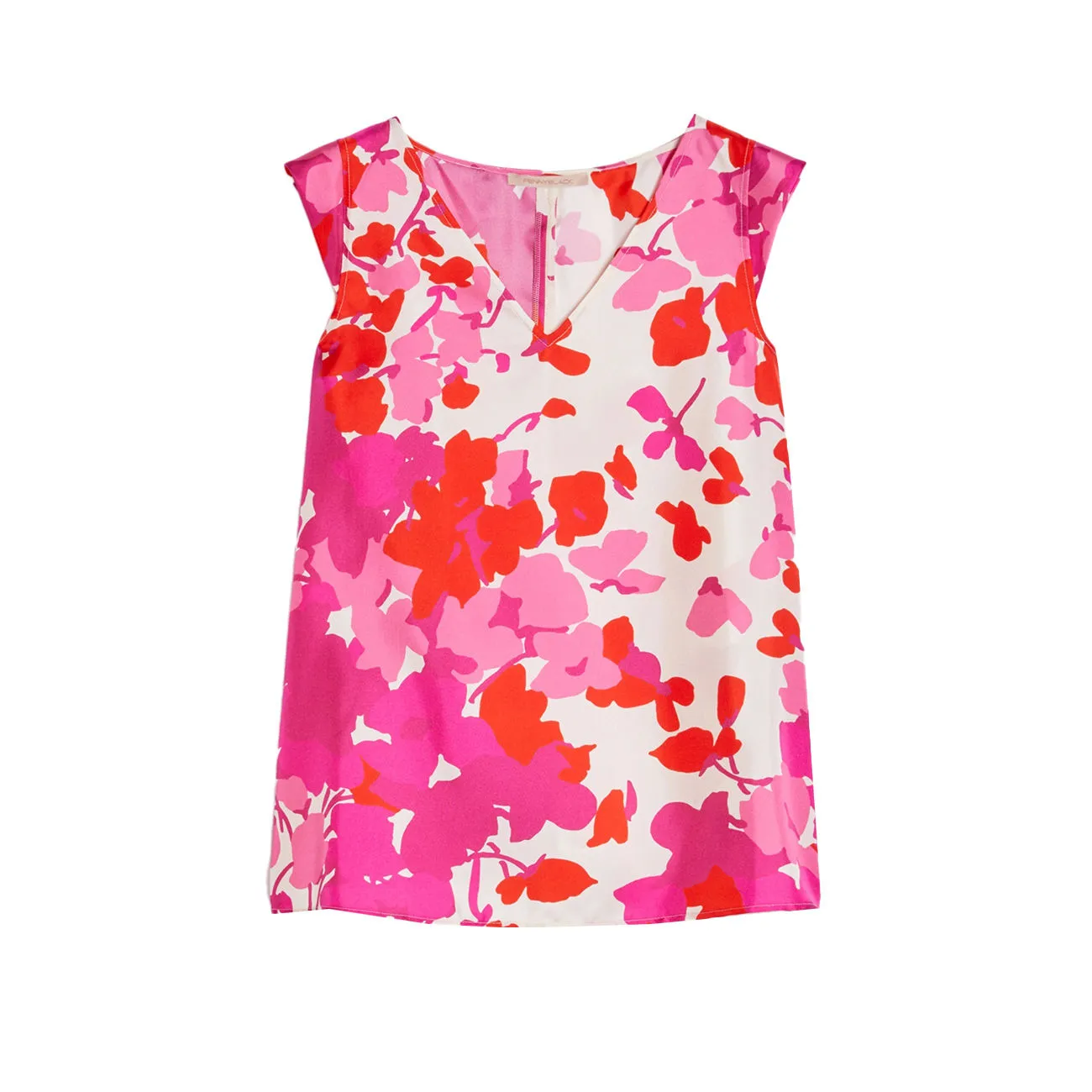 T-SHIRT IMMERSO Donna Fiore Fuxia