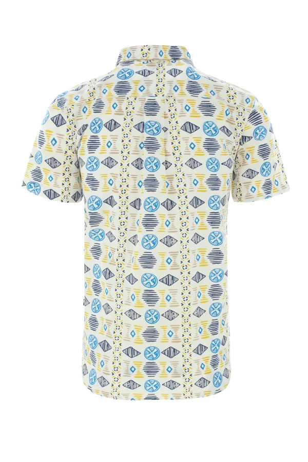 The North Face S/S Baytrail Print Shirt White