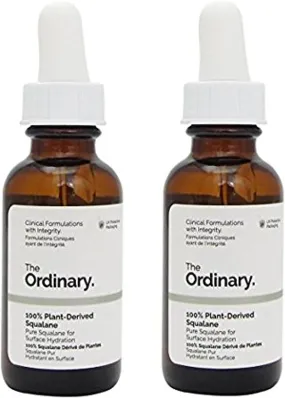 The Ordinary 100% Plant-derived Squalane 30ml (Pack of 2)