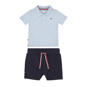 Tommy Hilfiger Flag Polo/Short Set Baby