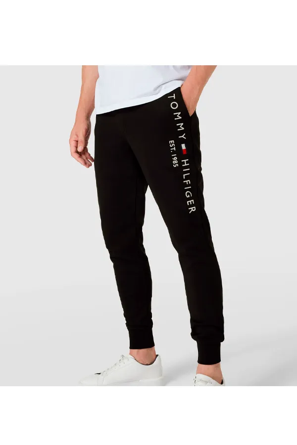 Tommy Hilfiger Sweatpants 1985 Logo Black