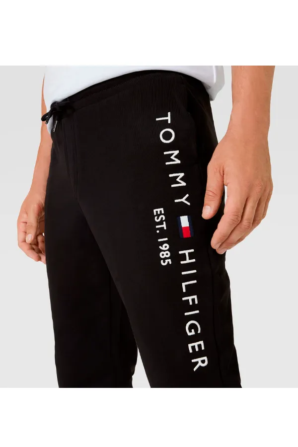 Tommy Hilfiger Sweatpants 1985 Logo Black