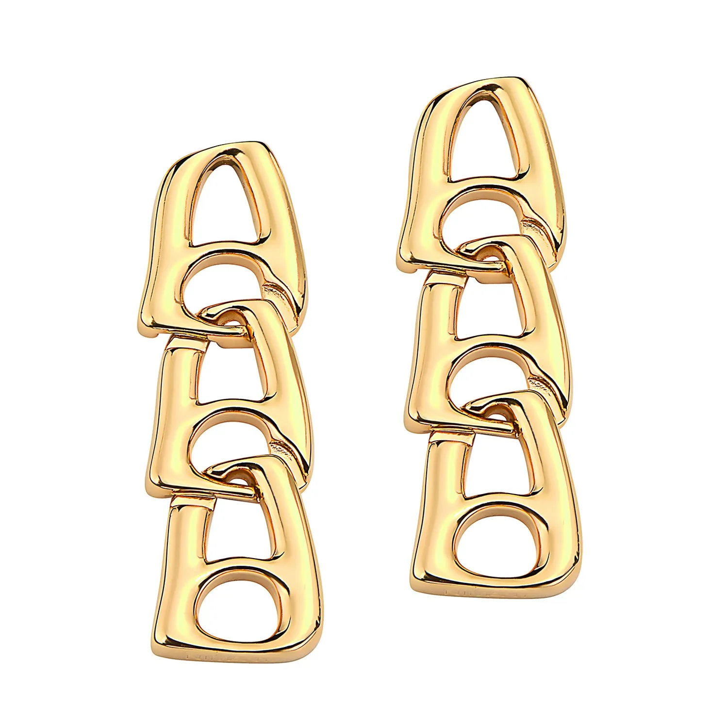 Unity Earrings Yellow Gold