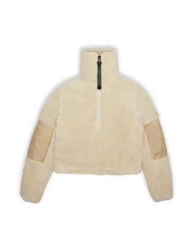 W Kofu Fleece Pullover Sand | Rains | Watch Wear